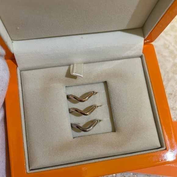 FOLLI FOLLIE tri color ring in 92.5 sterling silver - Picture 3 of 15